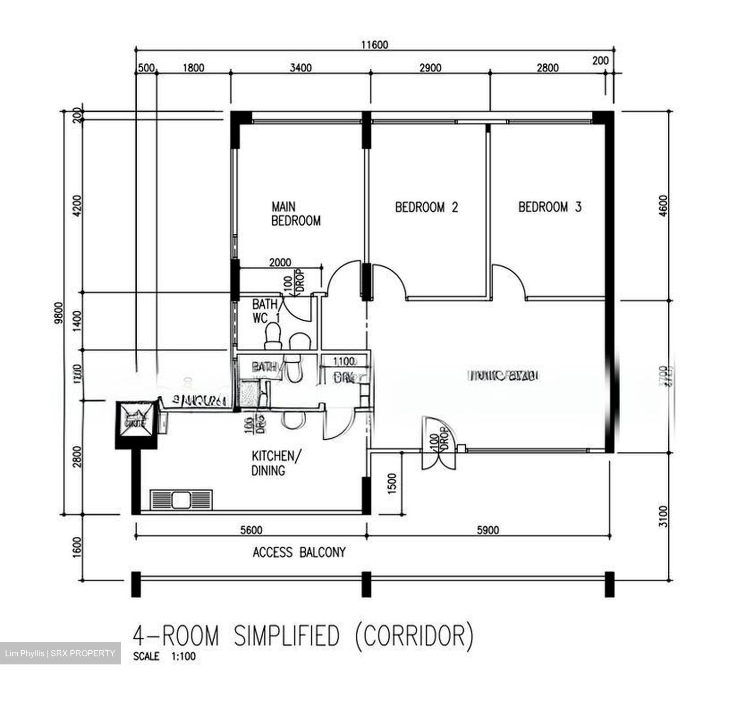Blk 795 Khatib Vale (Yishun), HDB 4 Rooms #567554001
